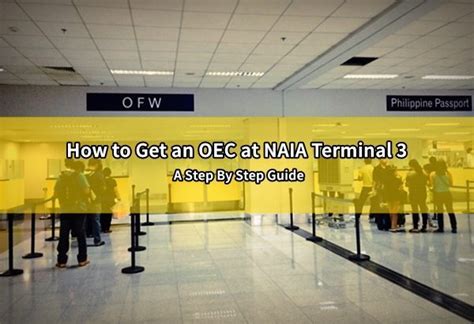 How to Get OEC at the Airport (NAIA Terminal 3): A Guide.